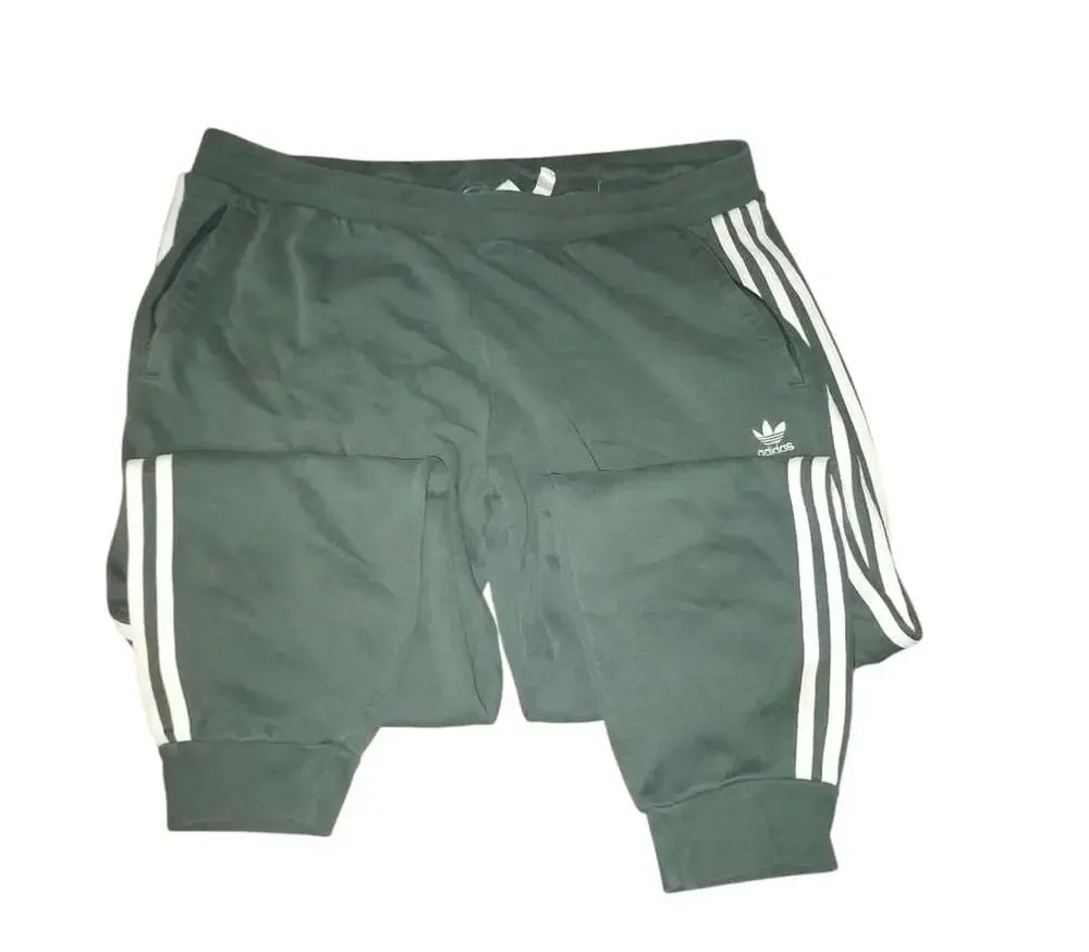 Adidas Originals Adicolor Classics Trefoil Hoodie/3-Stripes Sweatpants Green Set
